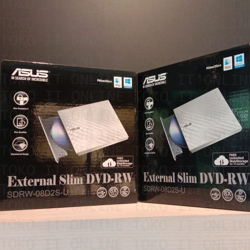 ASUS DVD-RW SDRW-08D2S-U LITE EXTERNAL