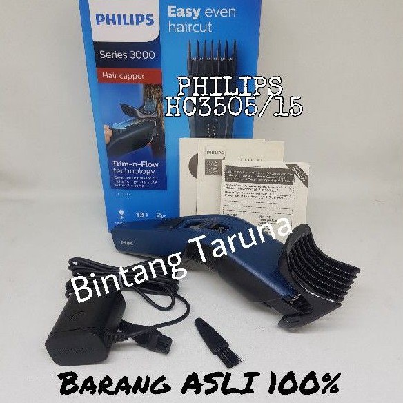 Hair Clipper Philips HC3505 Alat cukur rambut Philips HC3505 HC 3505