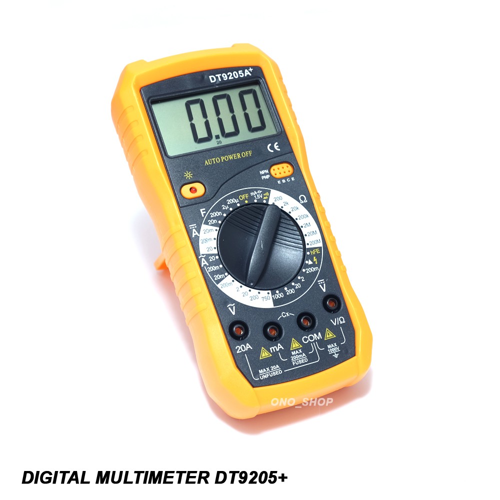 Digital Multimeter DT9205A+