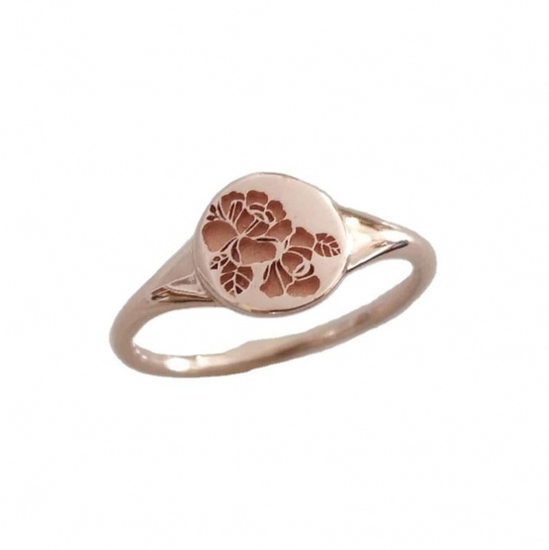 Cincin Warna Rose Gold Untuk Wanita