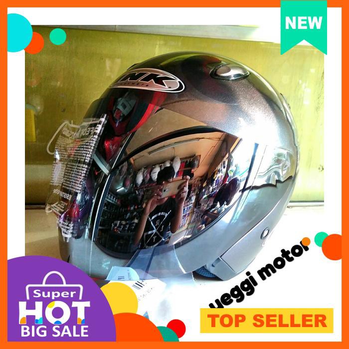 Kaca Visor Kyt Dj Maru Ink Centro Warna Silver