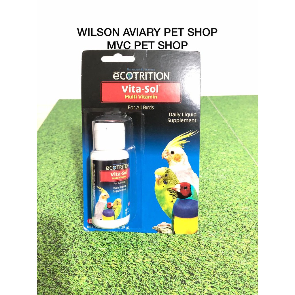 VITASOL 29 ml VITAMIN BURUNG IMPORT