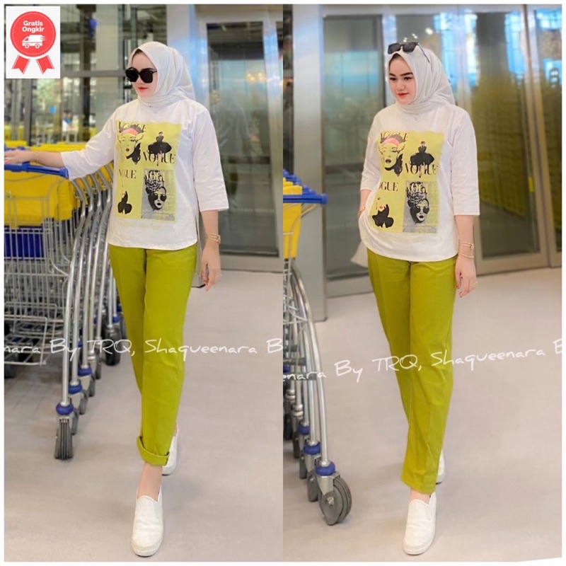 setelan celana shaqueenara/shaqueenara/set cel shaqueenara/set celana new oz/set cel new oz/new oz/t