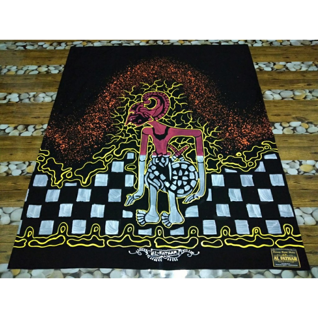 Sarung Batik Wayang Semar - Sarung Budaya - Sarung Batik Pekalongan - Sarung Batik Modern