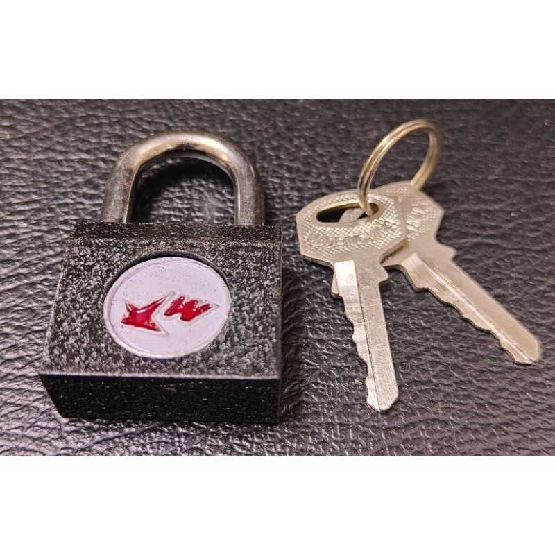 0Gembok Tas / Koper / Lemari / Gembok Kecil XWANG PADLOCK 30mm Hitam