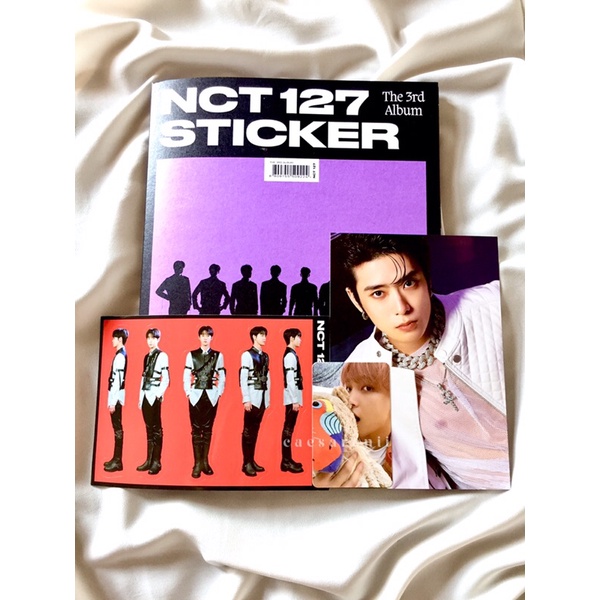 unsealed album nct 127 sticker photobook photo book pb ver photocard pc haechan boneka postcard jaeh