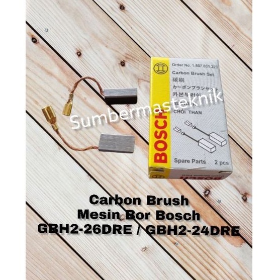 CARBON BRUSH MESIN BOR BOSCH GBH2-26DRE / GBH2-24DRE GBH2 26 DRE