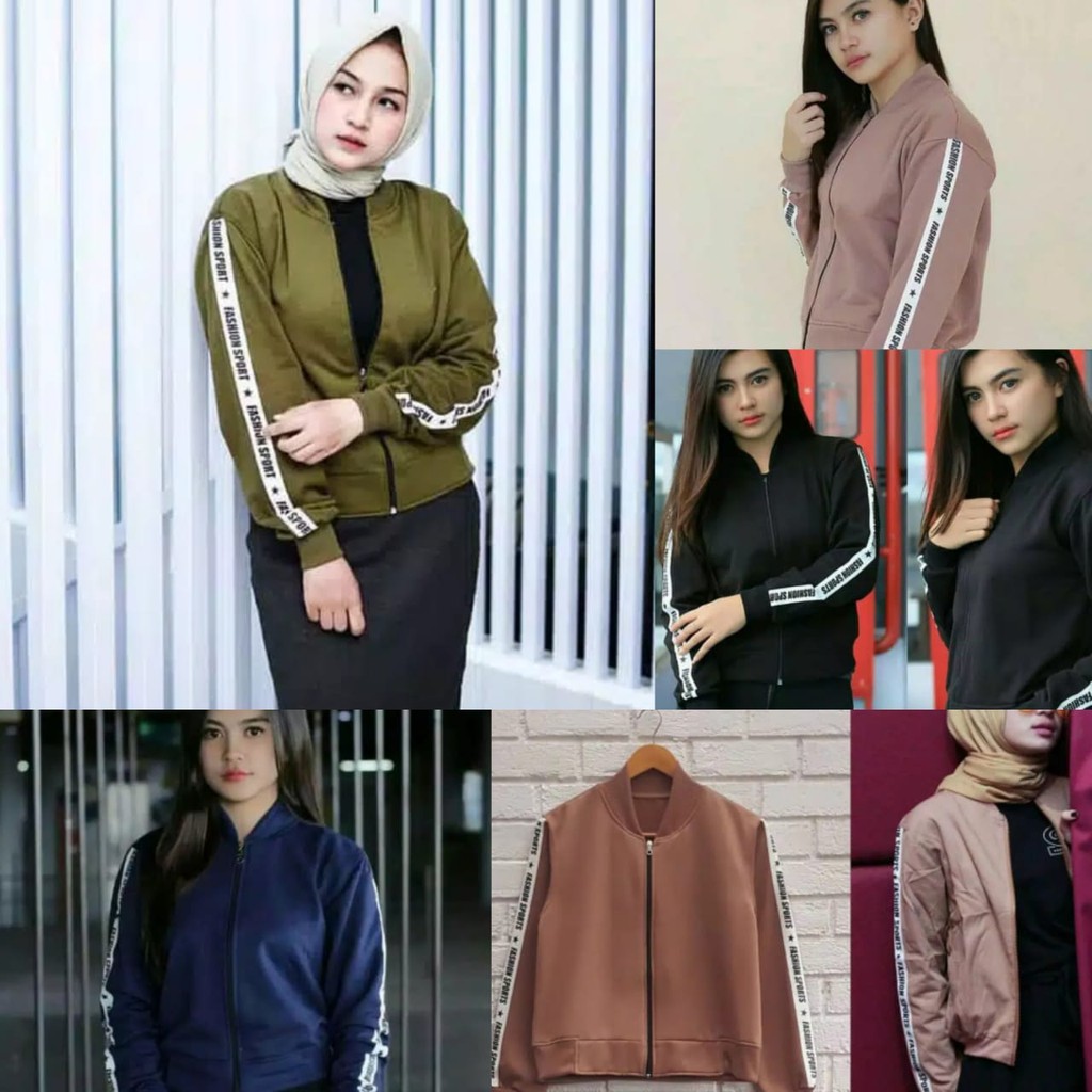 FASHION SPORT CROP JACKET ||CROP SWEATER ||