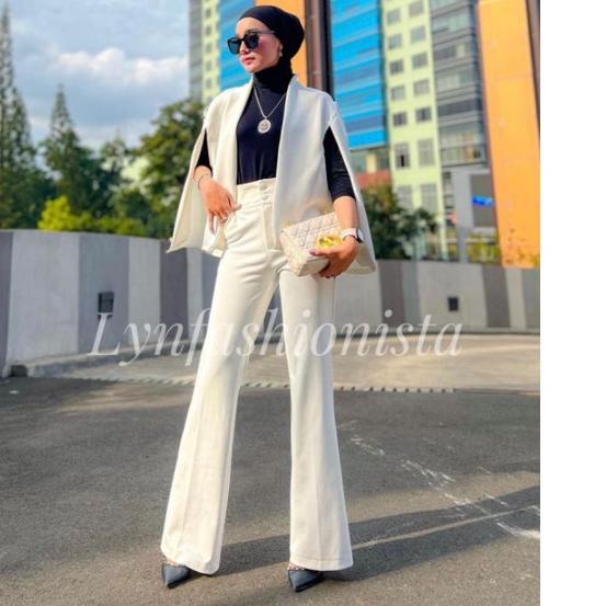 Kekinian TERCAPE BLAZER WANITA KOREA/CAPE BLAZER NAGITA/BLAZER OFFICE .