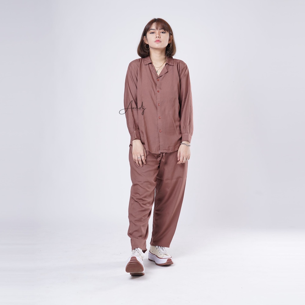 ONESET PAJAMAS WANITA / PIYAMA MUSLIM / SETELAN MUSLIM WANITA BUSUI / SET HEM CEWEK / FASHION MUSLIM