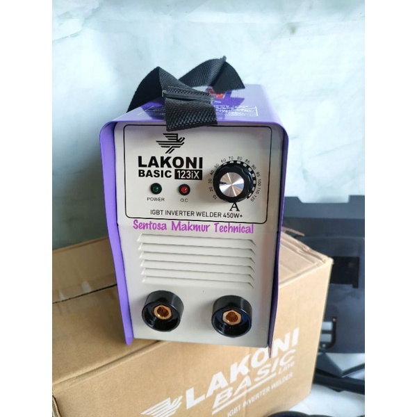 LAKONI BASIC 123iX Inverter Trafo Las Welding Machine IGBT 450 W