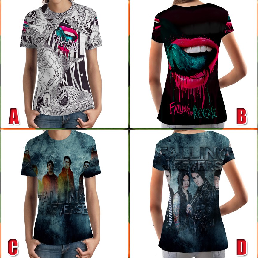 Falling in Reverse Band New Women's Tshirt