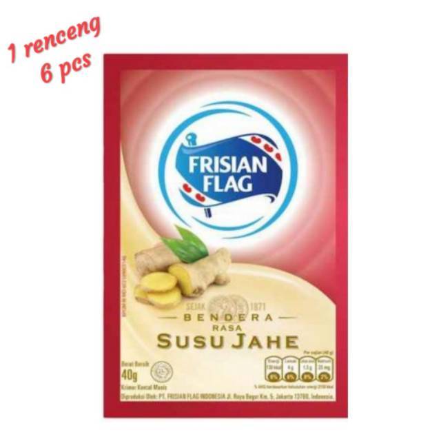 Frisian flag rasa susu jahe per renceng