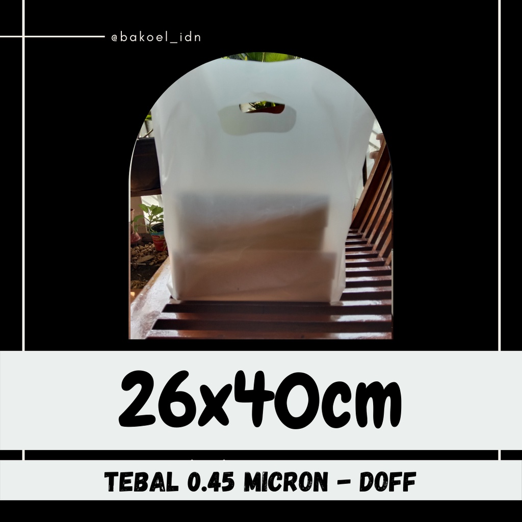 Tas Plastik Serbaguna Bungkus Dus Kue Bolu Brownies Puding Doff