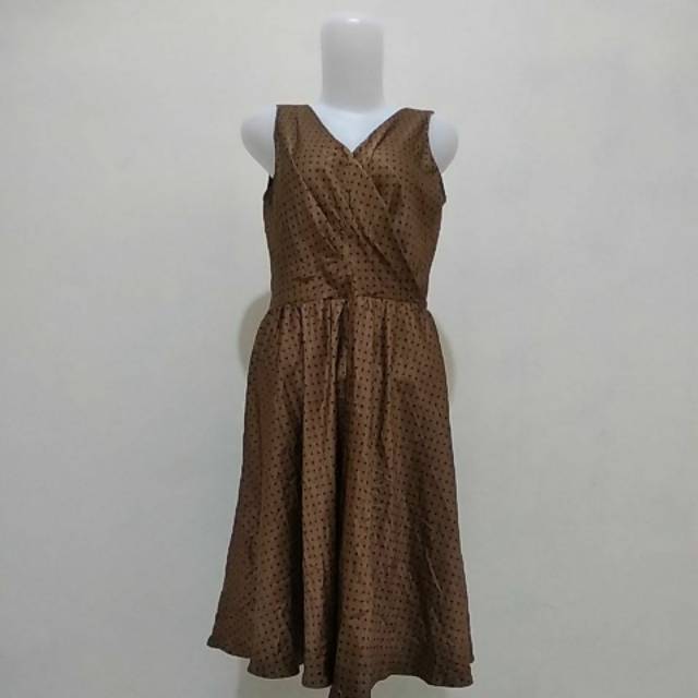 Dress Import Polkadot