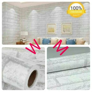 Wallpaper Dinding Motif Bata Putih / Wallpaper Dinding Murah 900