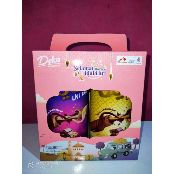 Hampers Deka Wafer Roll 2 x 125gr