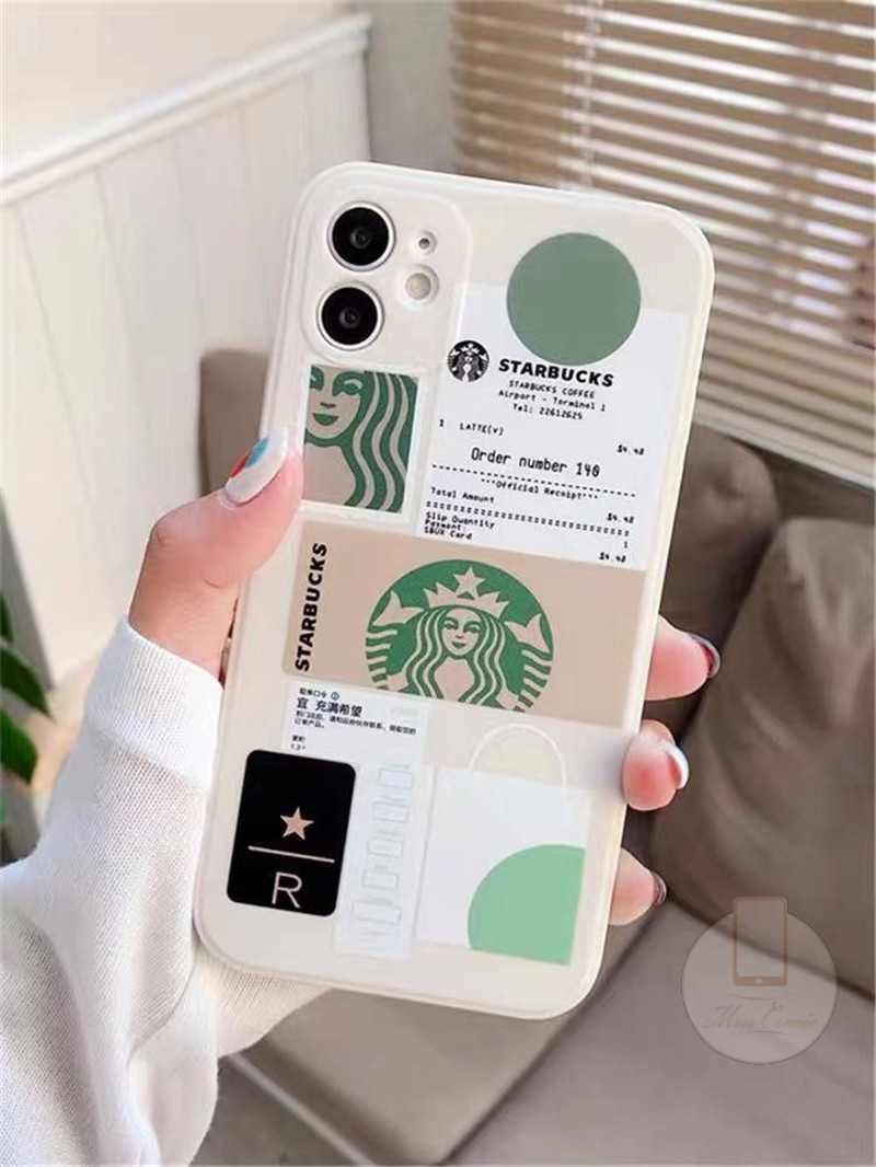 Case Vivo Y12i Y12 Y20 Y53s Y51A Y31 2021 Y51 2020 Y30 Y20i Y30i Y12s Y20s Y91C Y17 Y11 Y15 Y50 Y91 Y93 Y95 Oppo A15 Reno 4F Reno 4 A12 A92 A52 A72 A3s A7 A12e A5s A31 2020 A15s Reno 4 LITE A11k  INS Fashion Starbucks Soft Tpu Case-7