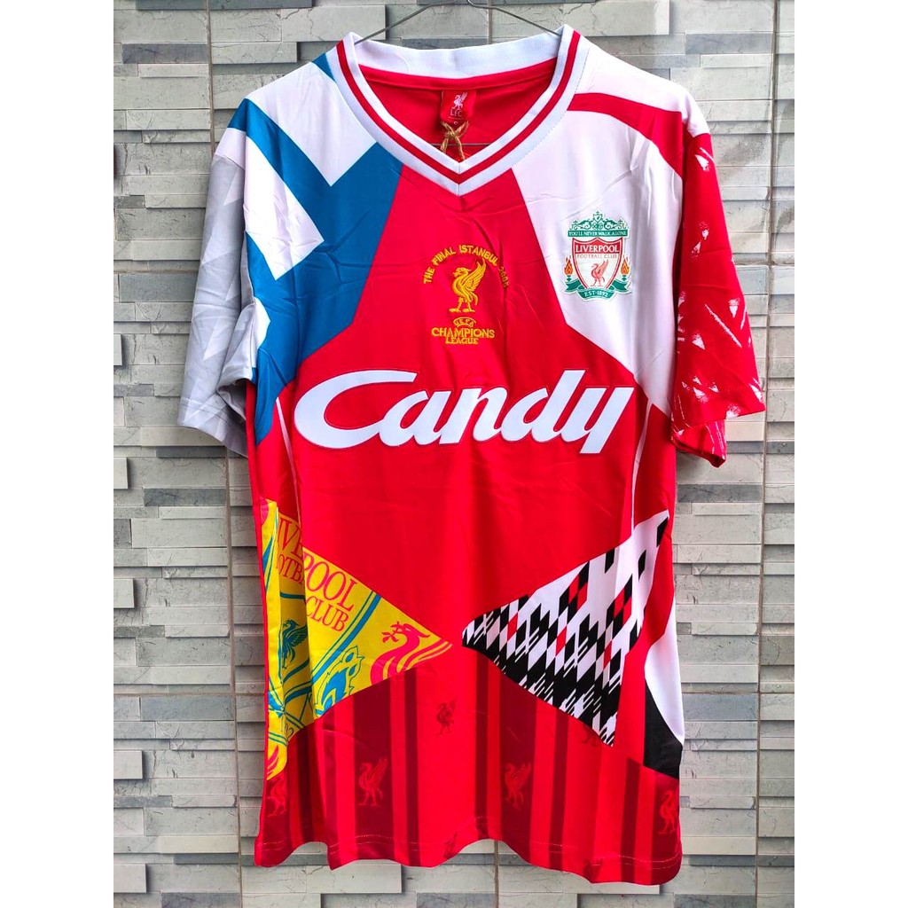 HQ RETRO JERSEY BOLA LVRPLL SPECIAL EDITION 1989-1990 GO HQ IMPORT