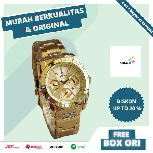 JAM TANGAN WANITA KADEMAN K6137L ORIGINAL JAM TANGAN WANITA CEWEK CEWE PEREMPUAN ORIGINAL ASLI MURAH