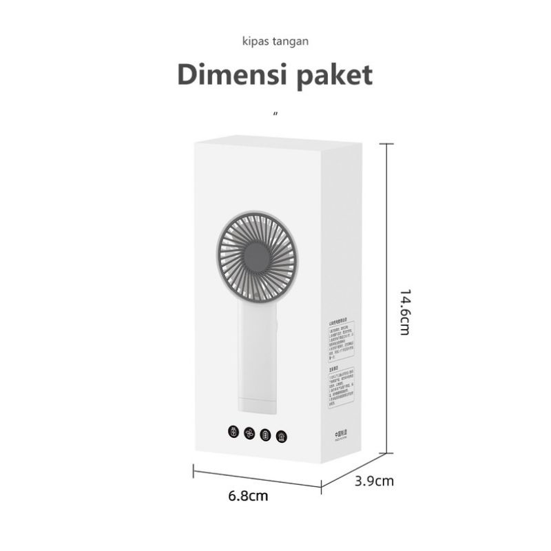 Kipas Angin Mini Genggam Portable Kipas Lipat Portable Kipas Angin Lucu Simple Kipas Mini Viral