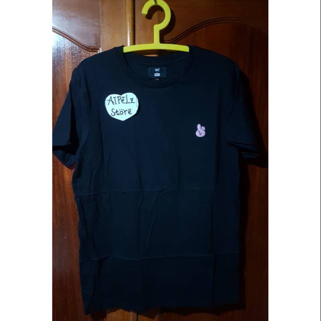 BT21 Hunt Innerwear Tshirt Black Cooky (size xL)