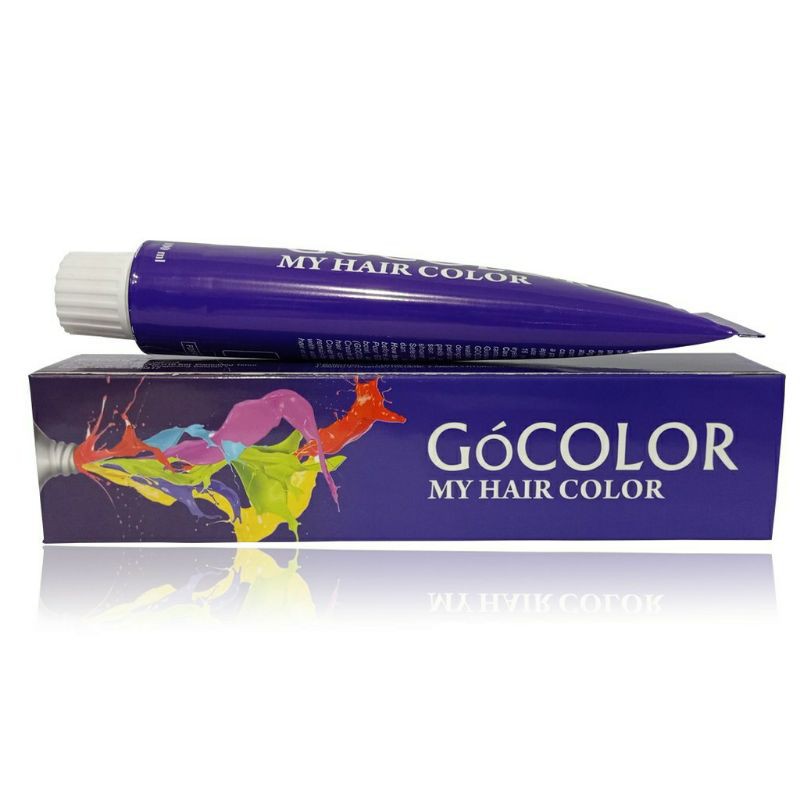 GO COLOR Hair Color Cream / GOCOLOR Semir Rambut / Pewarna Rambut Permanen