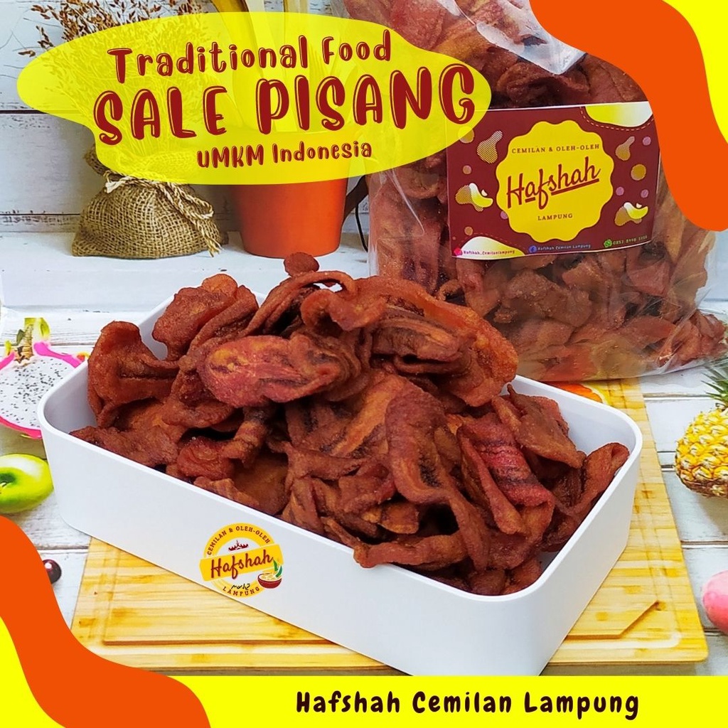 

Sale Pisang Cemilan dan Jajanan Oleh Oleh Khas Lampung