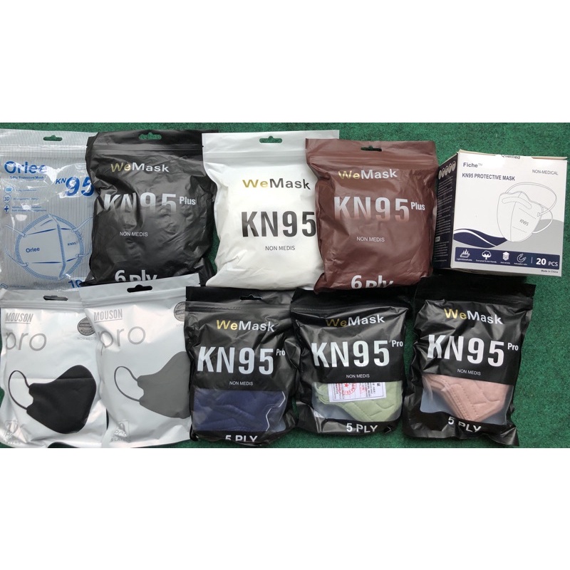 masker KN95/KN95 mouson pro/kn95 6ply / kn95 hijab