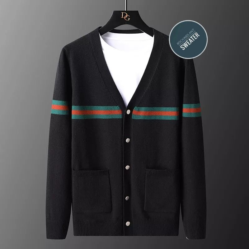 Cardigan Sweater Rajut/Sweater Cardigan Vest/Sweater Rajut Pria