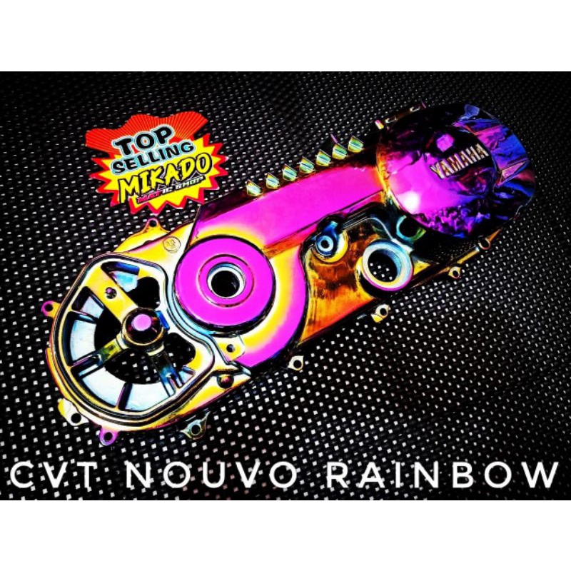 Cvt nouvo rainbow original thailand pelangi z lele shock yss wp tsukigi striping baut probolt visor
