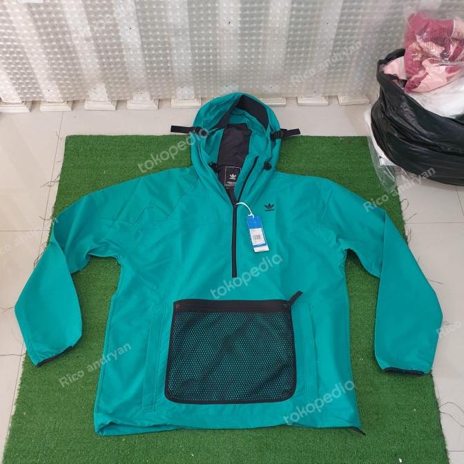 Adidas original windbreaker outdoor x karkaj green black bnwt