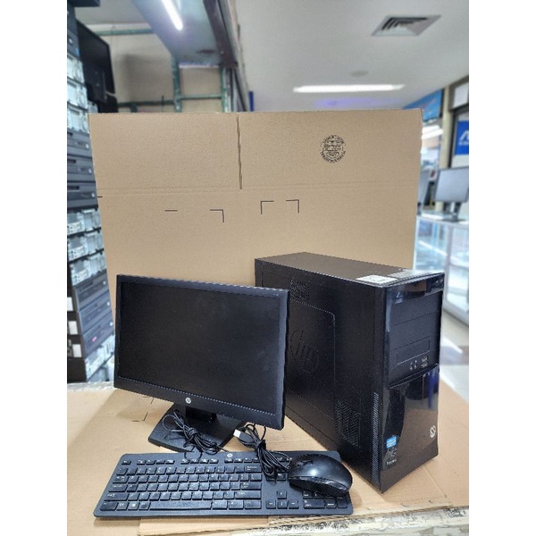 CPU LENGKAP SIAP PAKAI CORE I3 3220 RAM 4GB HDD 500GB MONITOR 19&quot; KEYBOARD MOUSE MURAH