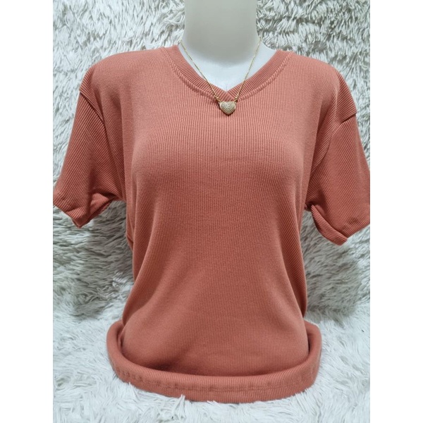 KAOS LENGAN PENDEK PREMIUM RIB xl- xxl