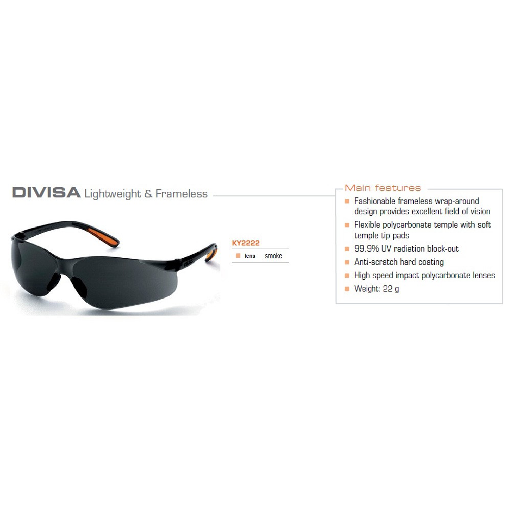 Banting Harga Kacamata Safety King's Ky 2222  Dark Lens QydwXAhydW8Qx
