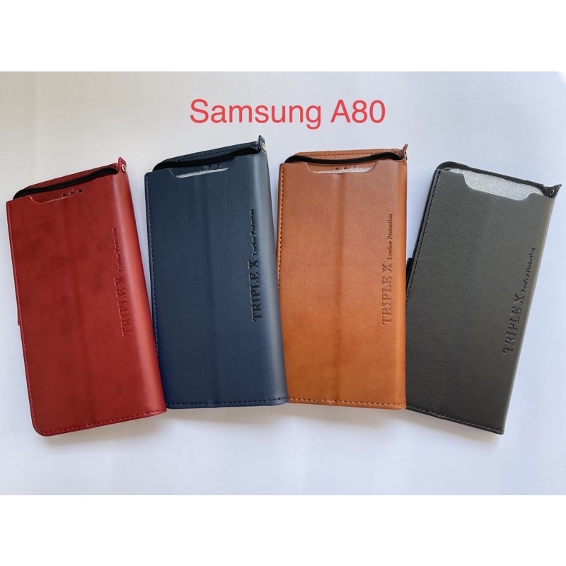 Leather Wallet Flip New Samsung A80