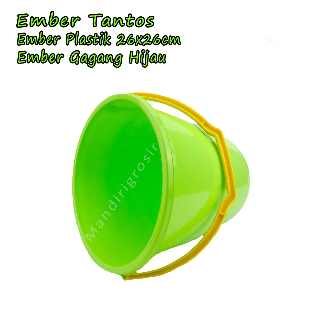 Ember Plastik 26x26*Ember Tantos*Ember Gagang*5360 Hijau