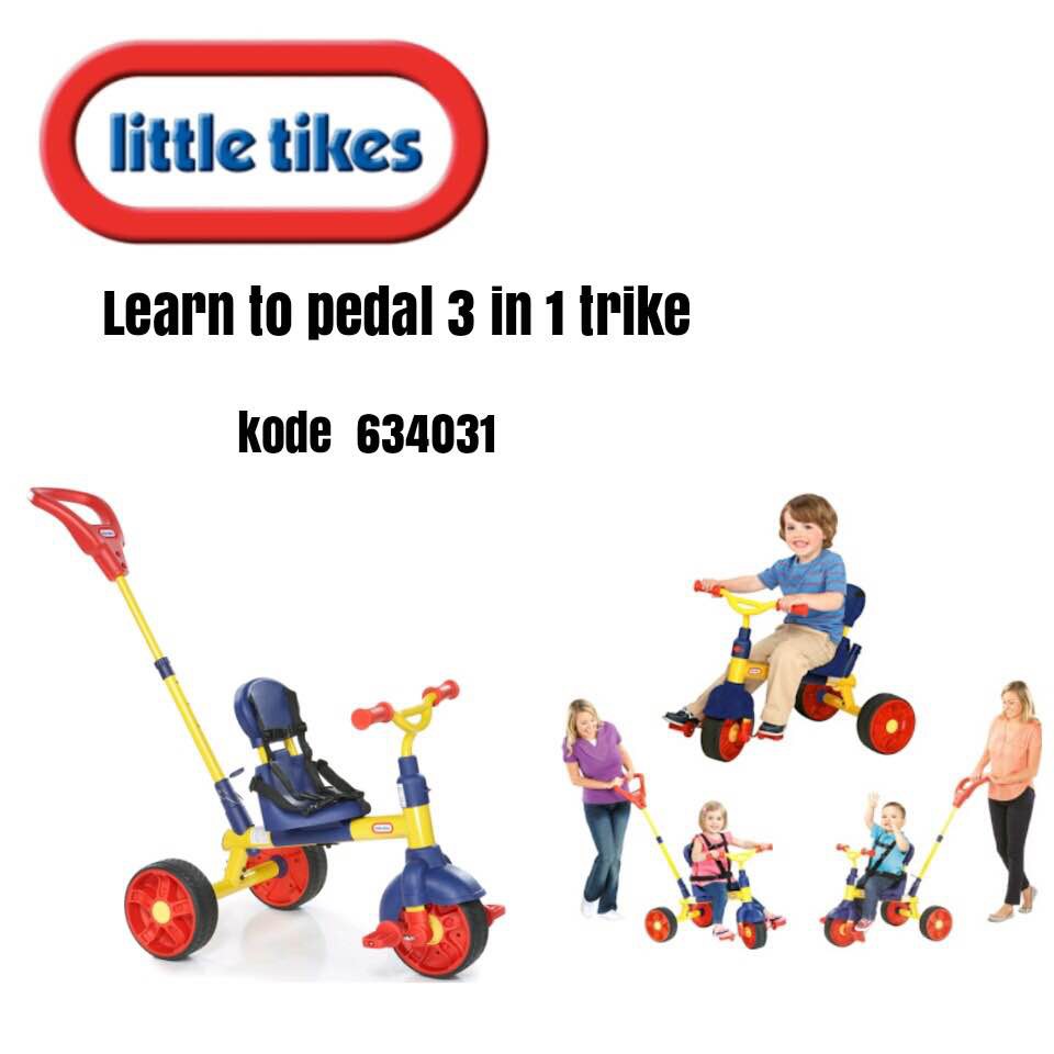 little tikes 3 in 1 trike