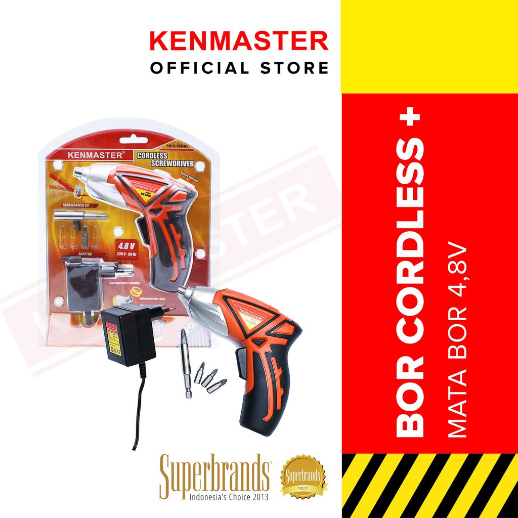 KENMASTER Bor Cordless Drill KM-48