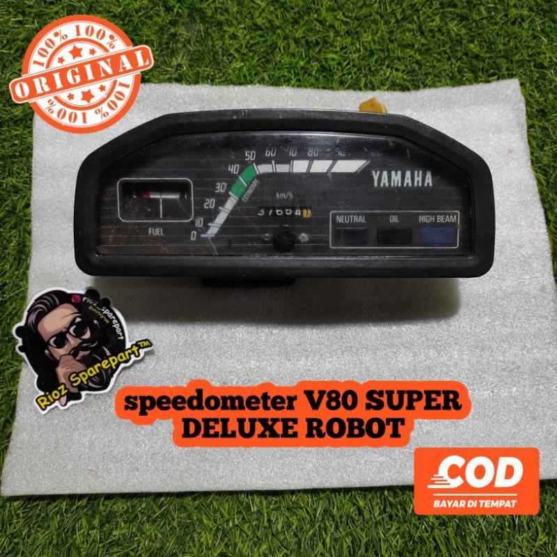speedometer yamaha v80 cdi super deluxe spidometer v80 super deluxe robot