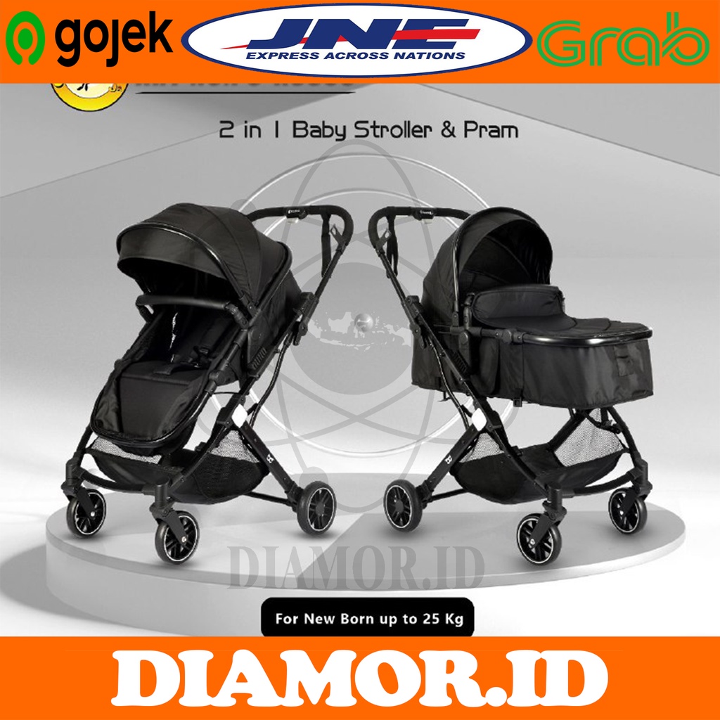 Stroller Pacific PC K8800 2in1 Bisa 2 Arah