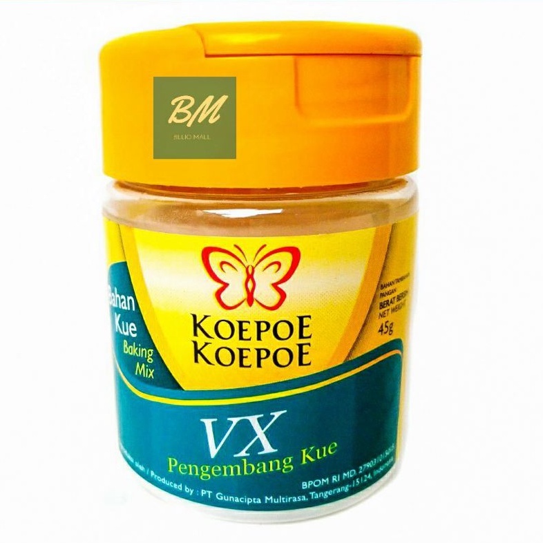 

VX Pelembut Kue Koepoe Kupu 45 gr