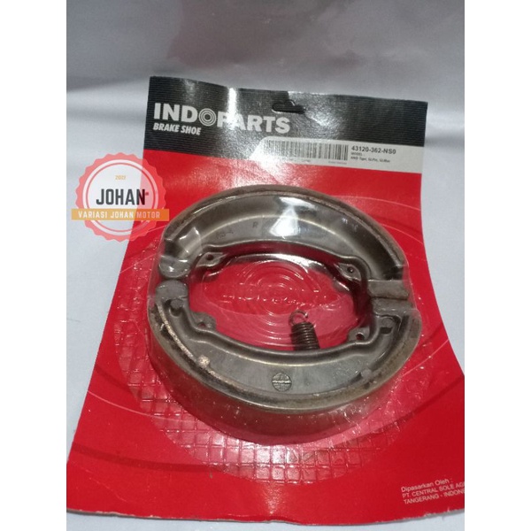kampas rem belakang tromol Indoparts/kampas belakang tromol Tiger/GL pro/GL max