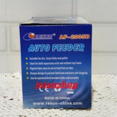 FOOD TIMER RESUN AF 2005 D AF2005D TEMPAT PEMBERI PAKAN IKAN OTOMATIS AUTO FISH FOOD FEEDER