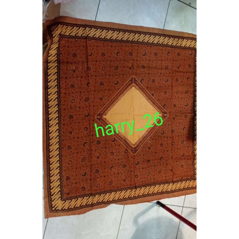 Udeng Segi Empat Batik Cap - Kain Blangkon Segi Empat Batik Cap