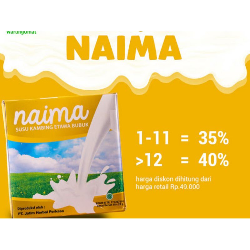 

susu kambing naima