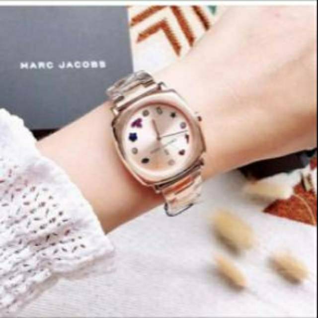 Jam Tangan Wanita Marc Jacobs Rose Gold MJ3550 / MJ Rosegold