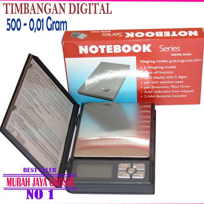 

Termurah !!!! timbangan model notebook series 1108-5 500gram/0,01 barang berkualitas !!!