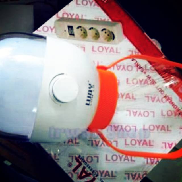 L7738 Luby Emergency Bola Dimmer 7738 6W Tahan Nyala 10 Jam 5400mAh