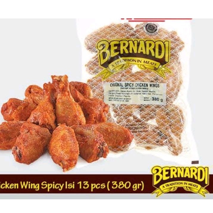 

Bernardi spicy wing Enak 380 gram